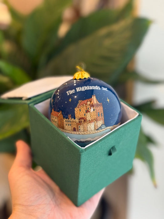 The Highlands | Scottish Christmas Decoration Bauble