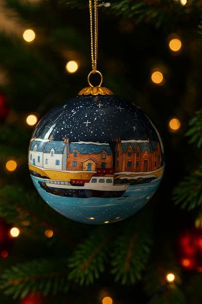 Bestellen Sie eine maßgeschneiderte Weihnachtskugel