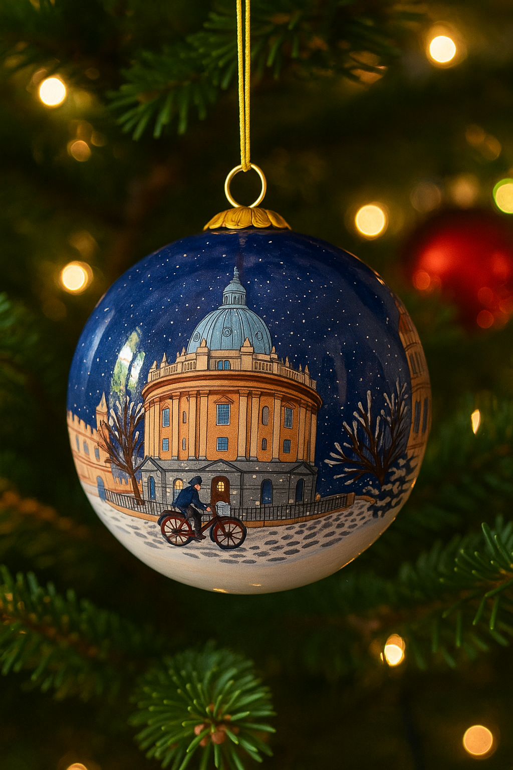 Bestellen Sie eine maßgeschneiderte Weihnachtskugel